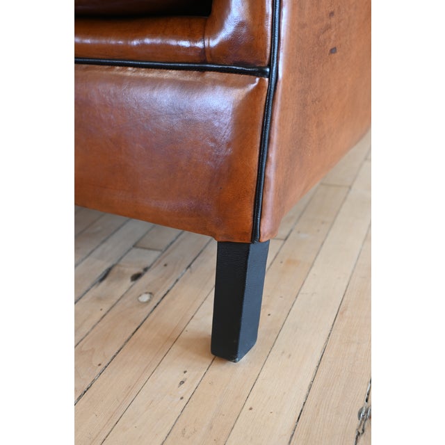 Animal Skin Bart Van Bekhoven Club Chair For Sale - Image 7 of 8