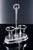 Cruet Set in 800 Silver and Crystal by Ricci Alessandria, Set of 3 For Sale - Image 16 of 18
