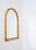 Wood Mid-Century Arch Mirror with Double Bamboo Frame and Rattan Wicker, Italy, 1970s For Sale - Image 7 of 13