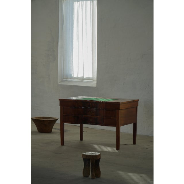 Antique Danish Writing Desk in Mahogany, 1890s For Sale - Image 12 of 18