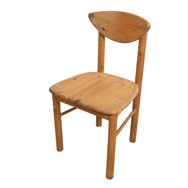 Wood Wooden Dining Chair by Rainer Daumiller, 1970s For Sale - Image 7 of 7