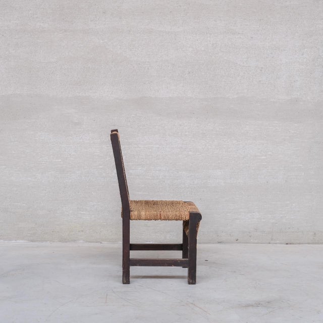 Art Deco French Dining Chairs attributed to Francis Jourdain, 1930s, Set of 6 For Sale - Image 4 of 16