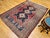 1900 - 1909 Vintage Persian Afshar Tribal Rug, Hand-Knotted Wool, Geometric Pattern, Navy & Red, 6x7 For Sale - Image 5 of 14