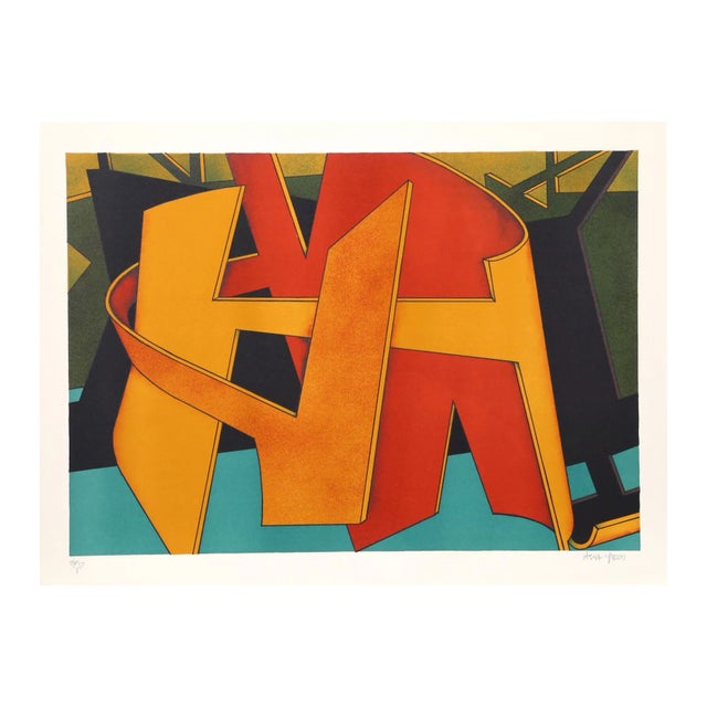 Jasha Green "Untitled 22" Lithograph For Sale