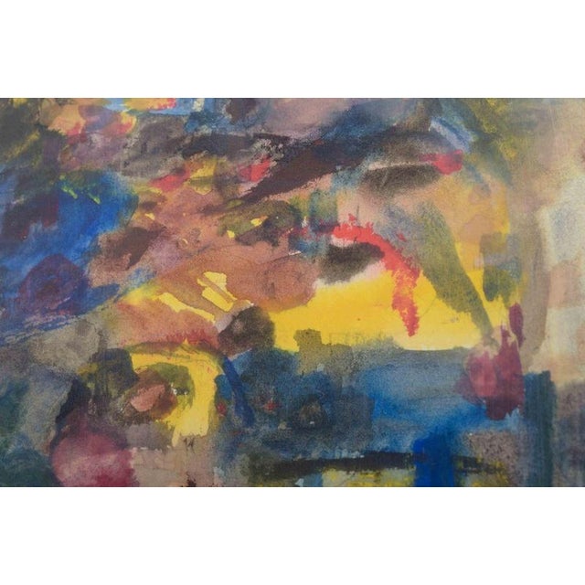 Fred Andersson, Piccadilly Circus, 1967, Mixed Media on Paper For Sale - Image 3 of 6