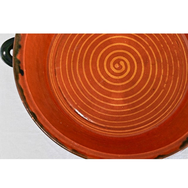 19th Century French 19th Century Haute-Savoie Pottery Tian Bowl For Sale - Image 5 of 8