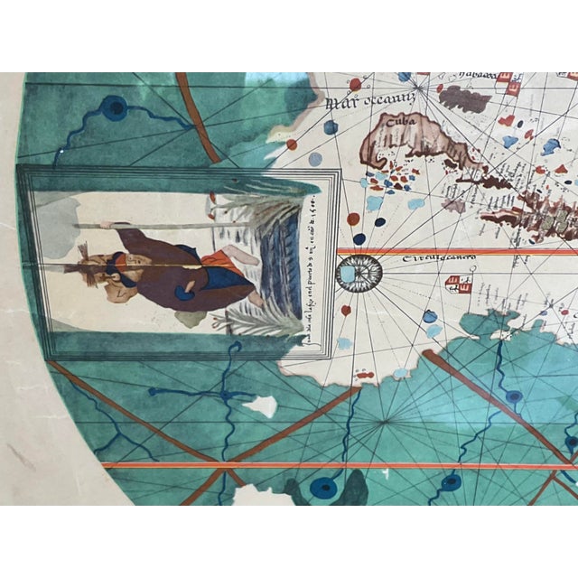 Antique Oldest Map of the New World For Sale - Image 4 of 5