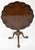 Chippendale Mid 20th Century Kittinger Shell Carved Chippendale Mahogany Tilt Top Table Ball & Claw "Rare" For Sale - Image 3 of 9