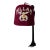 Masonic Shriner Hillah Fez of Burgundy Wool Sequins and Tassel For Sale