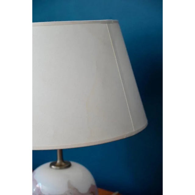 Table Lamp by Jacob E. Bang for Holmegaard, 1980s For Sale - Image 10 of 13
