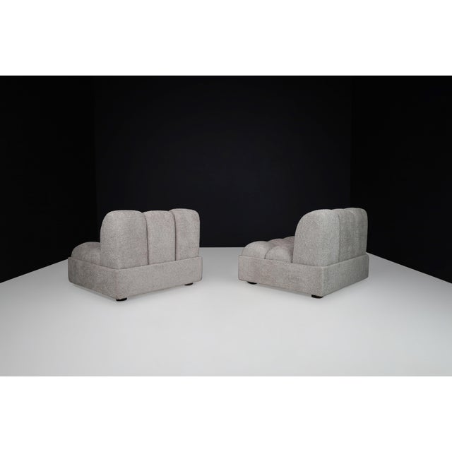 Vintage Italian Modular Sofa or Lounge Chairs, 1970s, Set of 4 For Sale - Image 18 of 18