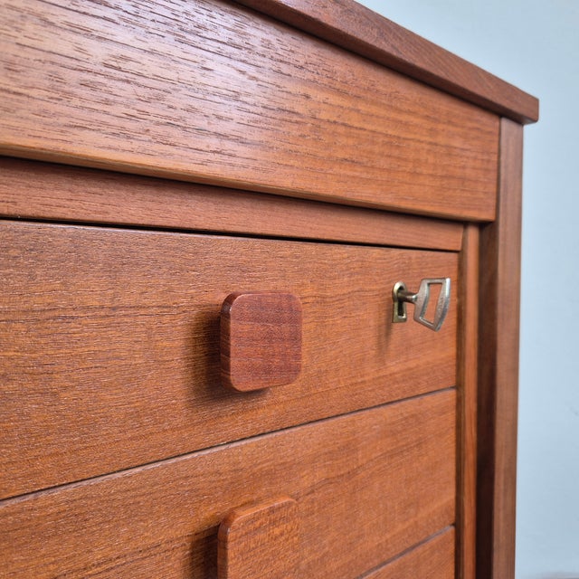 Mid-Century Modern Danish Teak Desk from Domino Møbler, 1960s For Sale - Image 10 of 13