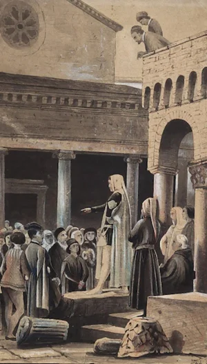 The Speech, Lithograph, 20th Century