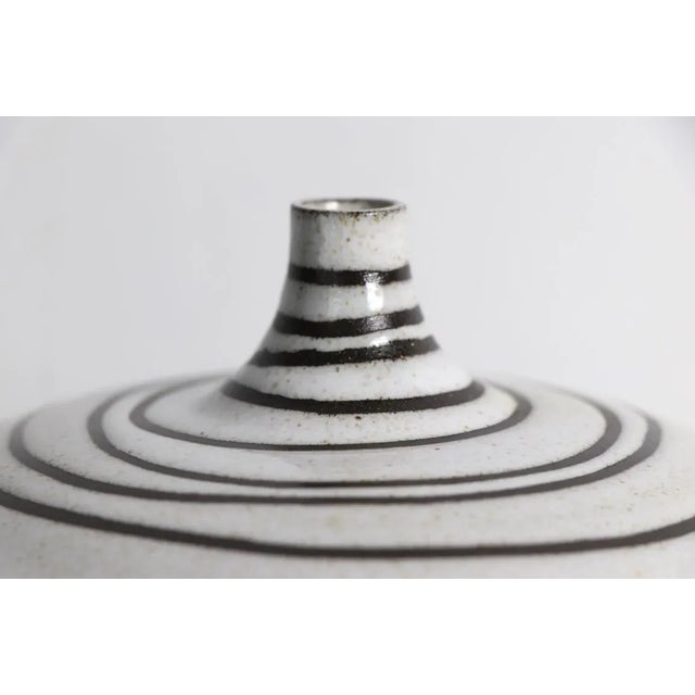 Art Pottery Vase by Noted Ceramic Artist Boyan Moskov 2011 For Sale - Image 11 of 13