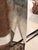 Original Cowhide Leather Ottoman or Coffee Table For Sale - Image 4 of 7
