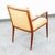 Mid Century Modern Lounge Chairs Solid Walnut Pair Tan Armchairs Two MCM Vintage For Sale - Image 4 of 10