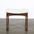 Mid-Century Sculptural Walnut Stool in Holly Hunt Bouclé Vamdrup Stolefabrik For Sale - Image 11 of 12