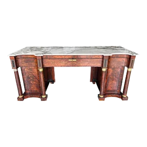 1820’s Federal Empire Marble Top Sideboard - Possibly Duncan Phyfe