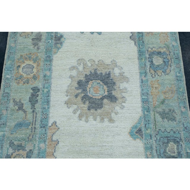 Early 21st Century Turkish Oushak Runner Rug 2'9" x 24'4" #17609 For Sale - Image 5 of 8