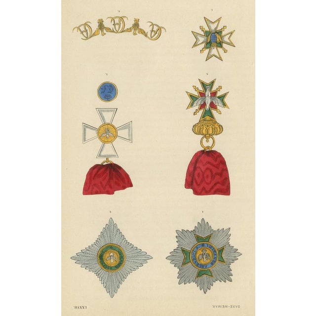 Order of the White Falcon, 1844, Paper For Sale - Image 9 of 9