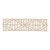 Schumacher Diamond Lattice Trim in Taupe For Sale