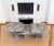 Stone Vintage Italian Grey and White Marble Nesting Tables, 1980s, Set of 3 For Sale - Image 7 of 13