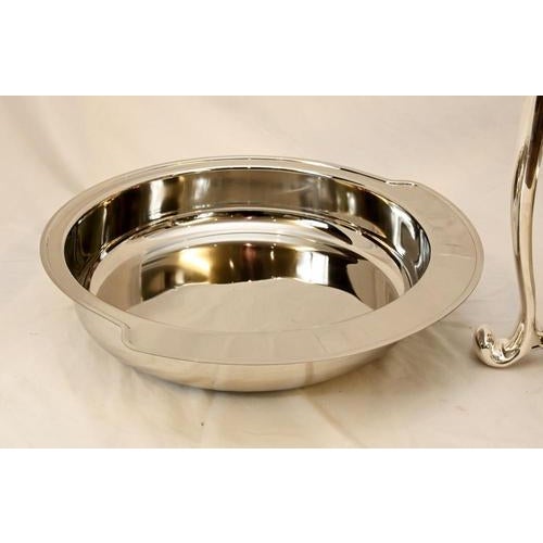 Silver Plate Chafing Dish, Sheffield For Sale - Image 10 of 15