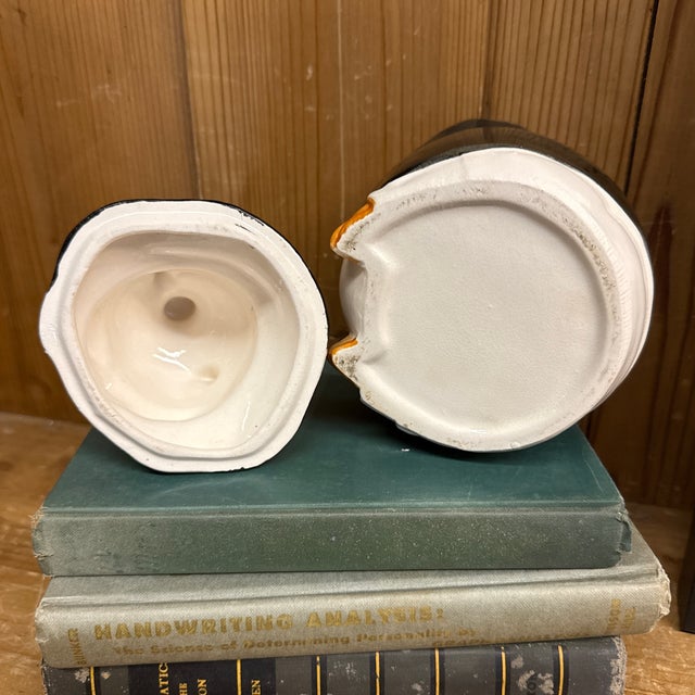 White 1940s Macoy Formal Piggy Jar For Sale - Image 8 of 12