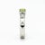 Metal Peridot Solitaire Ring for Men Silver, Gold, Size 10 For Sale - Image 7 of 7