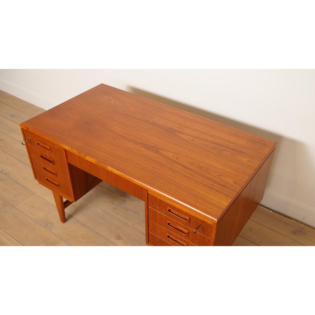 Vintage Desk in Teak, 1960s For Sale - Image 5 of 18