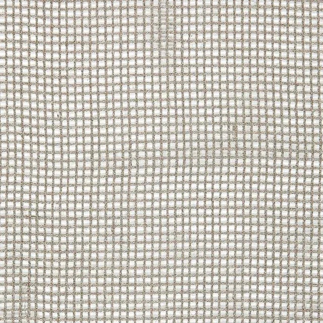 Sample - Schumacher Calais Sheer Fabric in Linen For Sale