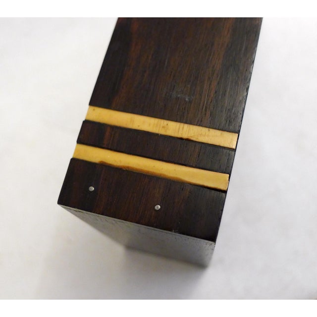 Brown Vintage Art Deco Box, 1930s For Sale - Image 8 of 11