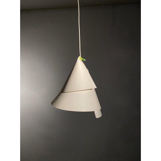 Mid-Century Modern Willydilly Hanging Light by Ingo Maurer, 1983 For Sale - Image 3 of 8