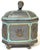 Regency “Brighton Pavilion” Tea Caddy or Tobacco Box England, circa 1820–1830 5.5" H × 5" W × 3.5" D Cast in lead or...