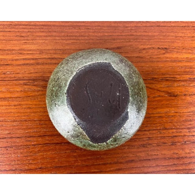 Ceramic Mid-Century Small German Studio Pottery Bowl by Janne Reckert-Cordua, 1960s For Sale - Image 7 of 12