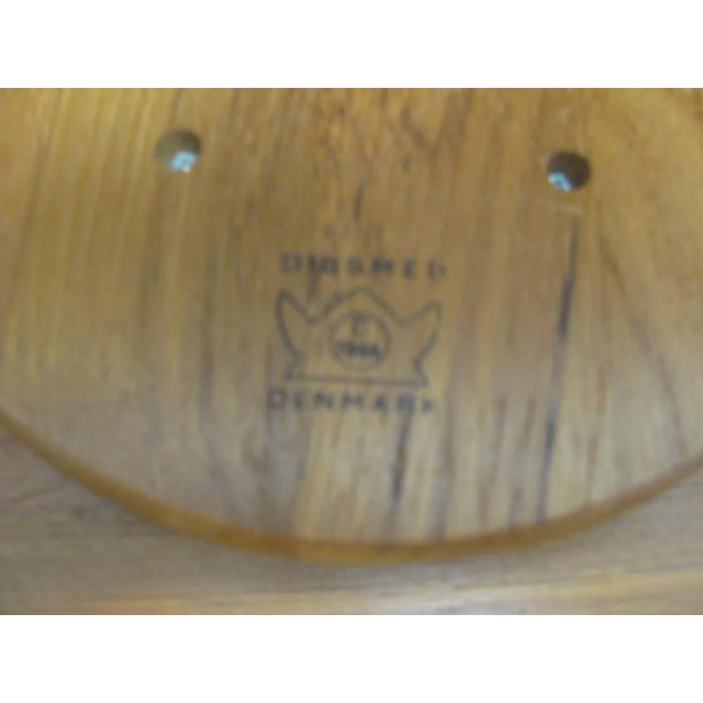 Vintage Digsmed 2-Level Teak Lazy Susan For Sale In Providence - Image 6 of 13