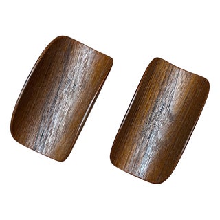 Mid-Century Modern Danish Teak Armrests from Frem Røjle, 1960s, Set of 2 For Sale