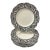 1980s English Staffordshire Meakin Renaissance Dinner Plates - Set of 8 For Sale