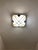 Modern Pyramid-Shaped Opal Glass Wall Lamps, Italy, 1970s, Set of 2 For Sale - Image 14 of 16