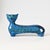 Mid-Century Modern Rimini Blu Cat Figurine by Aldo Londi for Bitossi, 1960s For Sale - Image 3 of 11