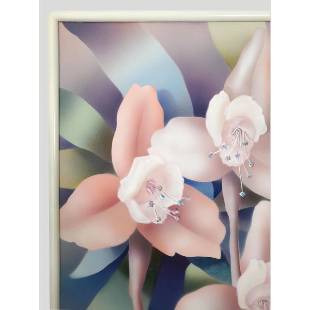 Wood 1985 Painting by Libertad Gomez For Sale - Image 7 of 12