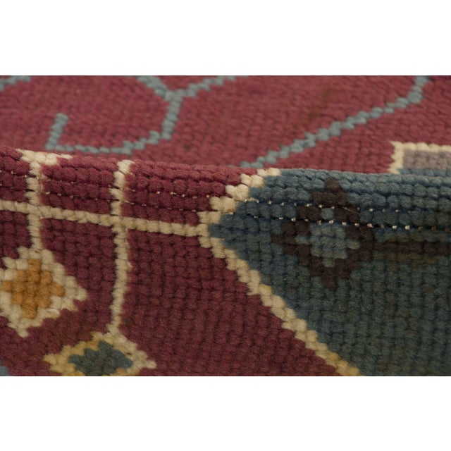 Vintage French Art Nouveau Rug With Medallion Design by Rug & Kilim, 1950-1959 For Sale In New York - Image 6 of 9