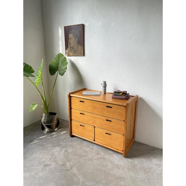 Yellow Pine Chest of Drawers Drawers, 1980s For Sale - Image 15 of 18