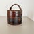 Article: Waste bin paper bin Origin: Italy (design and production), Argentina (leather) Age: 1970s This original vintage...