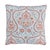 Tribal Schumacher Paisley Court 20" Pillow in Sky & Rose For Sale - Image 3 of 3