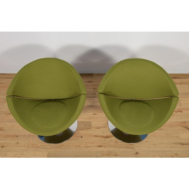 Metal Set of Model EJ 96 Apollo Armchairs by Peter Hjort Lorentzen and Johannes Foersom for Erik Jørgensen, Denmark, 2010s For Sale - Image 7 of 18