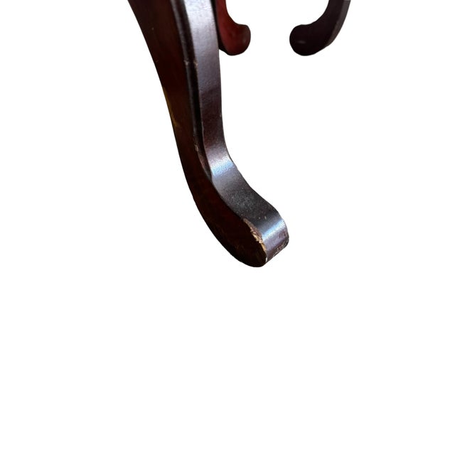 Late 20th Century Victorian Revival Marble Pedestal Plant Stands - a Pair For Sale - Image 9 of 9