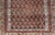 Red Antique Kurdish Gallery Runner With All-Over Paisley Design in Brown, Red, Green 4'3 X 10'1 For Sale - Image 8 of 10