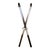 Antique Paris Mfg. Co. Wooden Skis – South Paris, Maine – Vintage Downhill Skis with Original Metal Bindings – Rustic Ski...