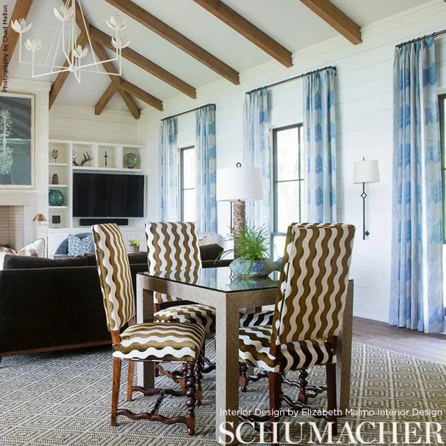 A chic, graphic cut velvet inspired by 1970s Pierre Cardin and Yves Saint Laurent designs. Sold as a 2-yard minimum....